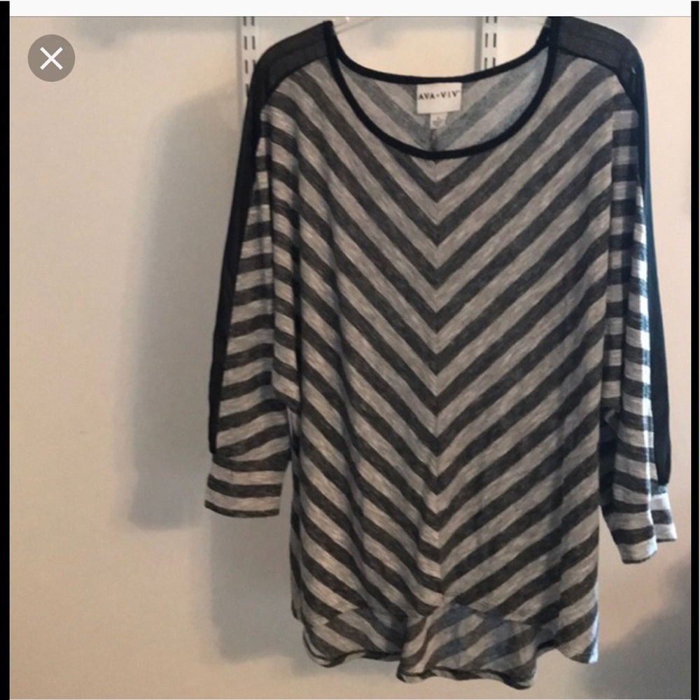 Cute high low top with mesh detailing